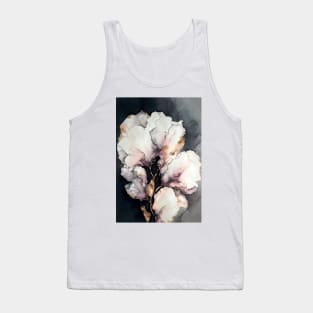 Pink Puffs - Abstract Alcohol Ink Resin Art Tank Top